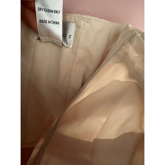 Bill Levkoff Bustier Lingerie Beige Womens Sz 10 Polyester Strapless Zip Corset - Picture 7 of 16